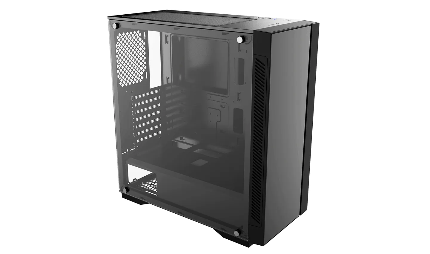 Deepcool Matrexx 55 V3 ADD-RGB 3F - miditornikotelo, ikkunalla, Musta