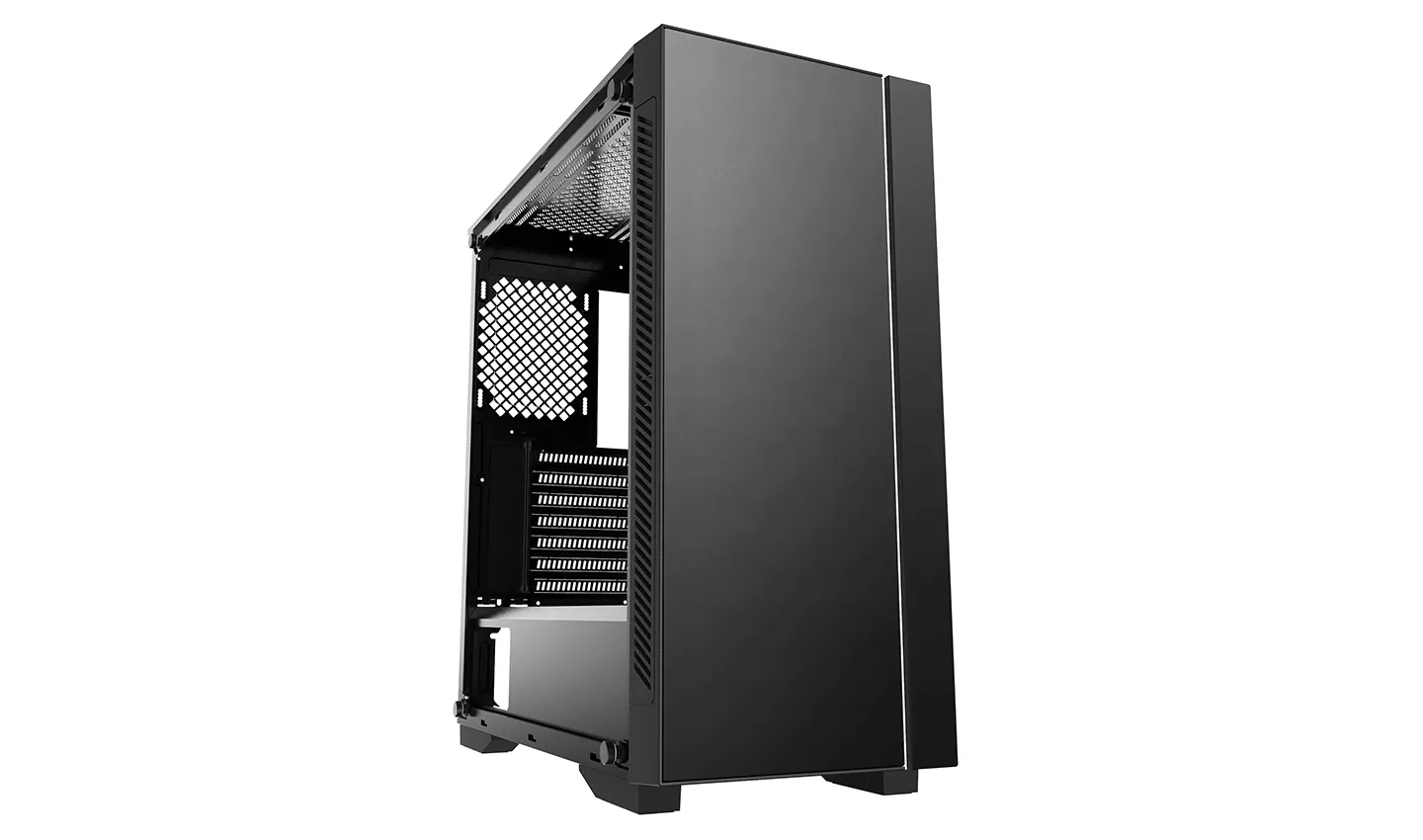 Deepcool Matrexx 55 V3 ADD-RGB 3F - miditornikotelo, ikkunalla, Musta