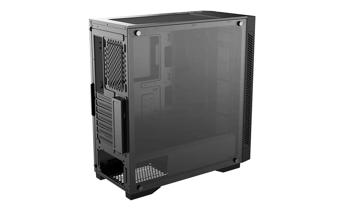 Deepcool Matrexx 55 V3 ADD-RGB 3F - miditornikotelo, ikkunalla, Musta