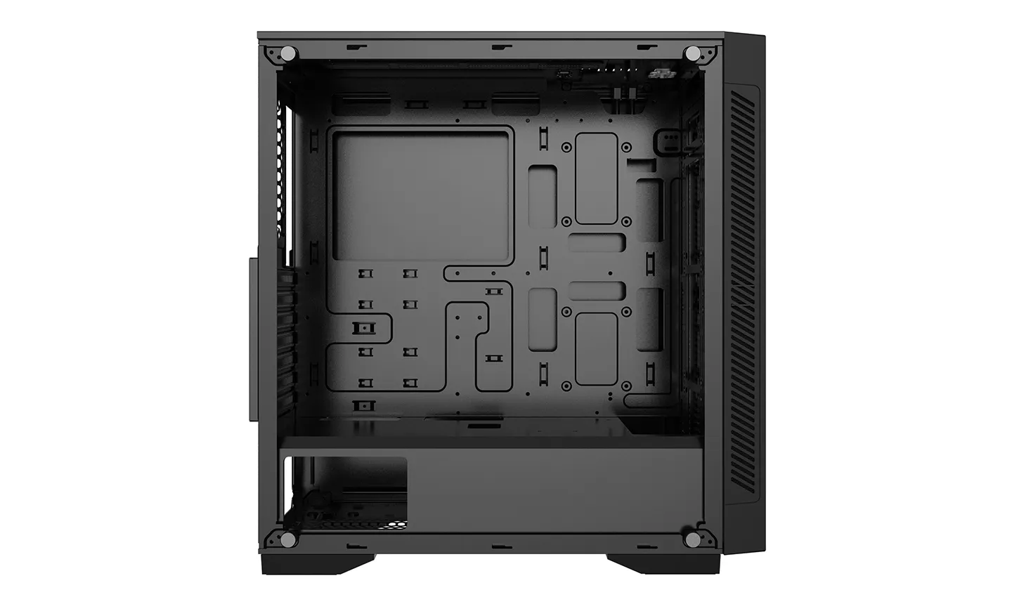 Deepcool Matrexx 55 V3 ADD-RGB 3F - miditornikotelo, ikkunalla, Musta