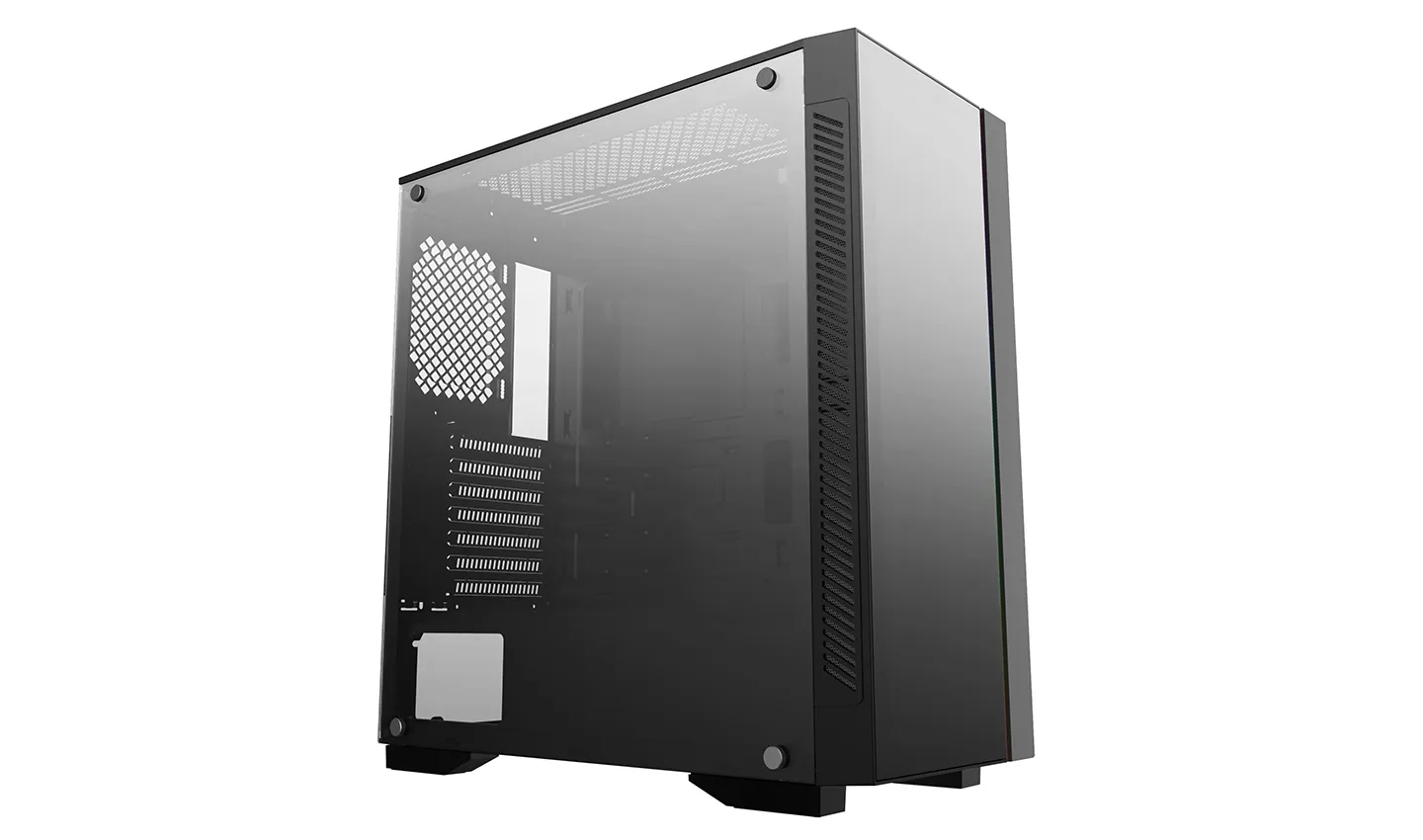 Deepcool Matrexx 55 V3 ADD-RGB 3F - miditornikotelo, ikkunalla, Musta