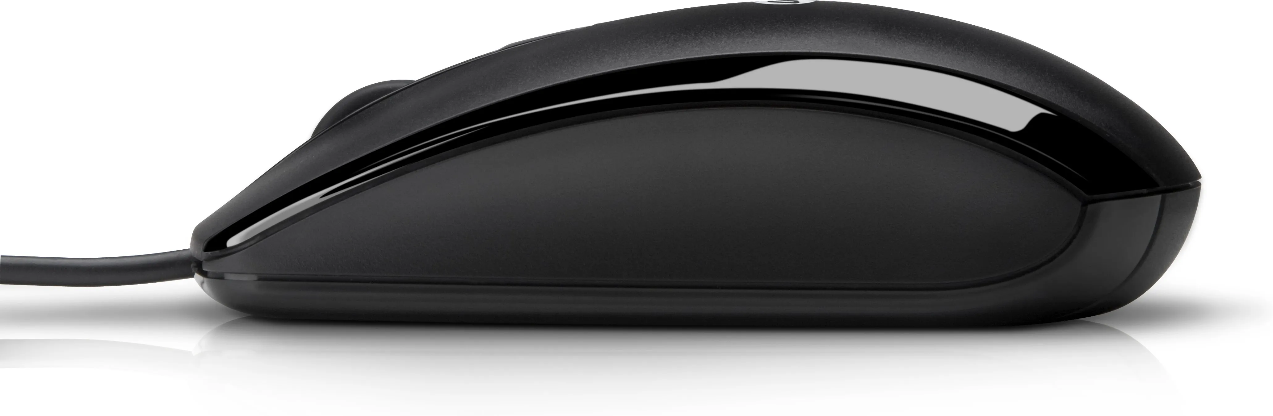 HP X500 Wired Mouse - mus, Svart