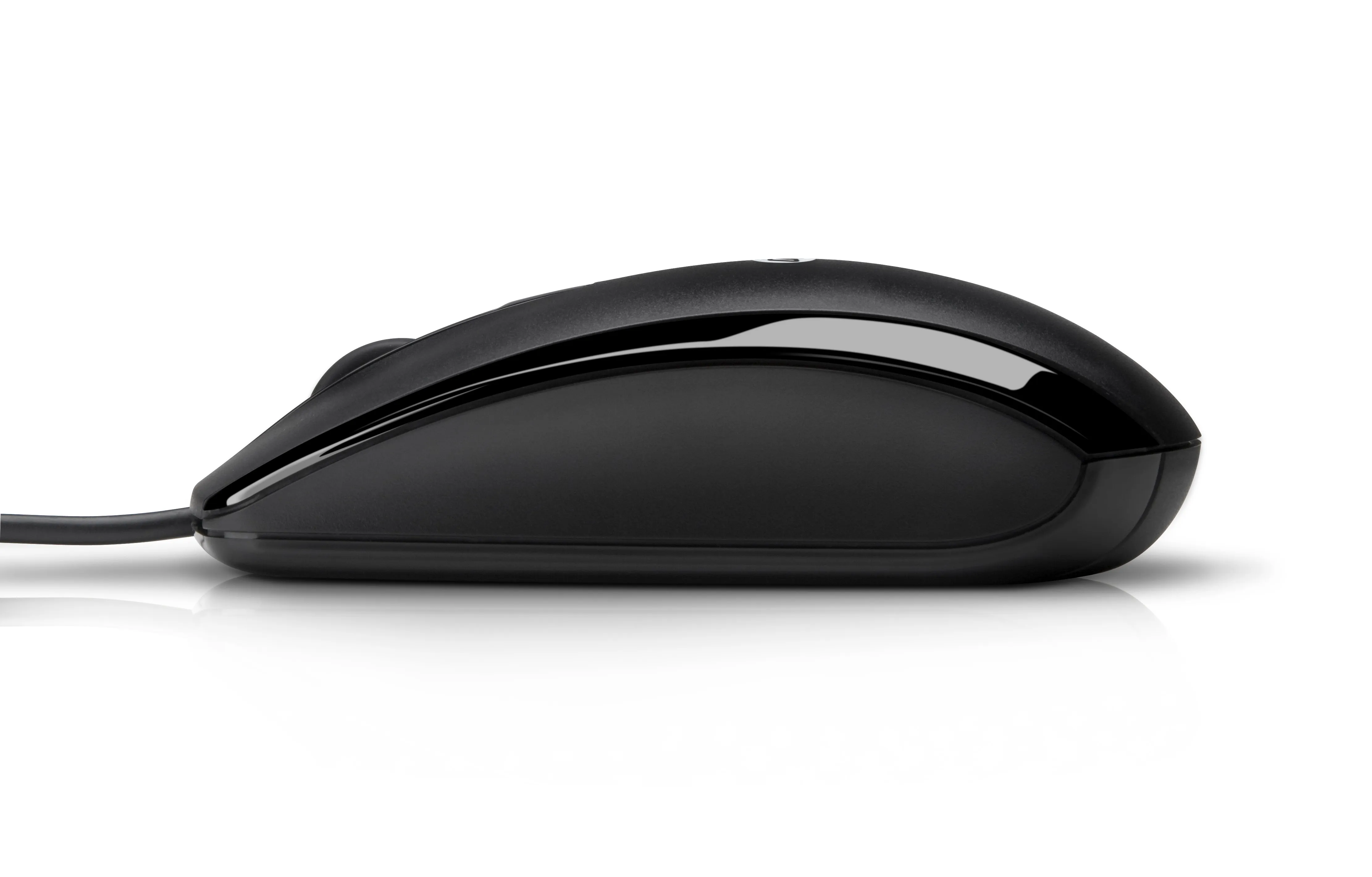 HP X500 Wired Mouse - mouse, Black