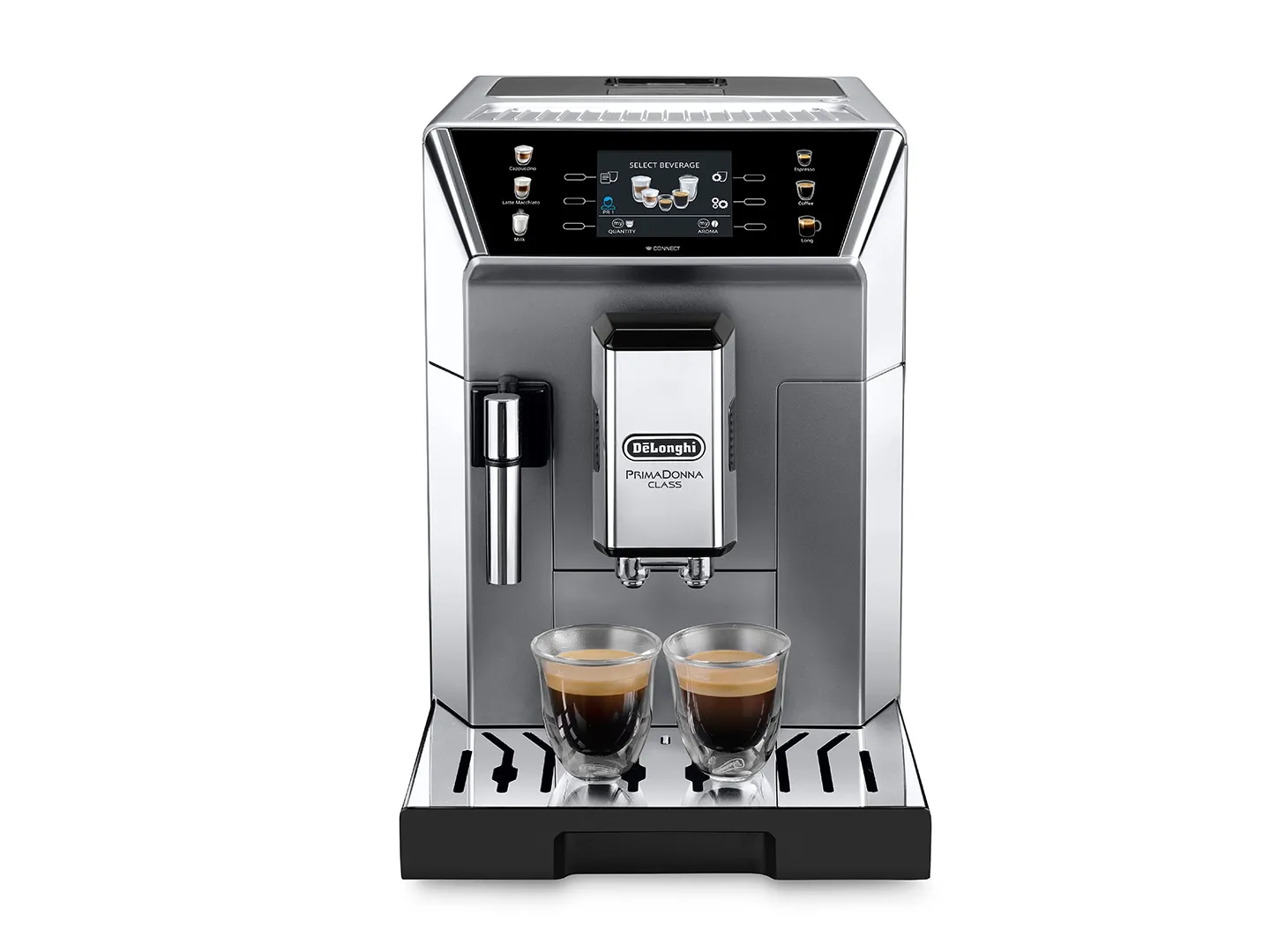 Delonghi PrimaDonna Class ECAM 550.85 - espresso machine, Metallic