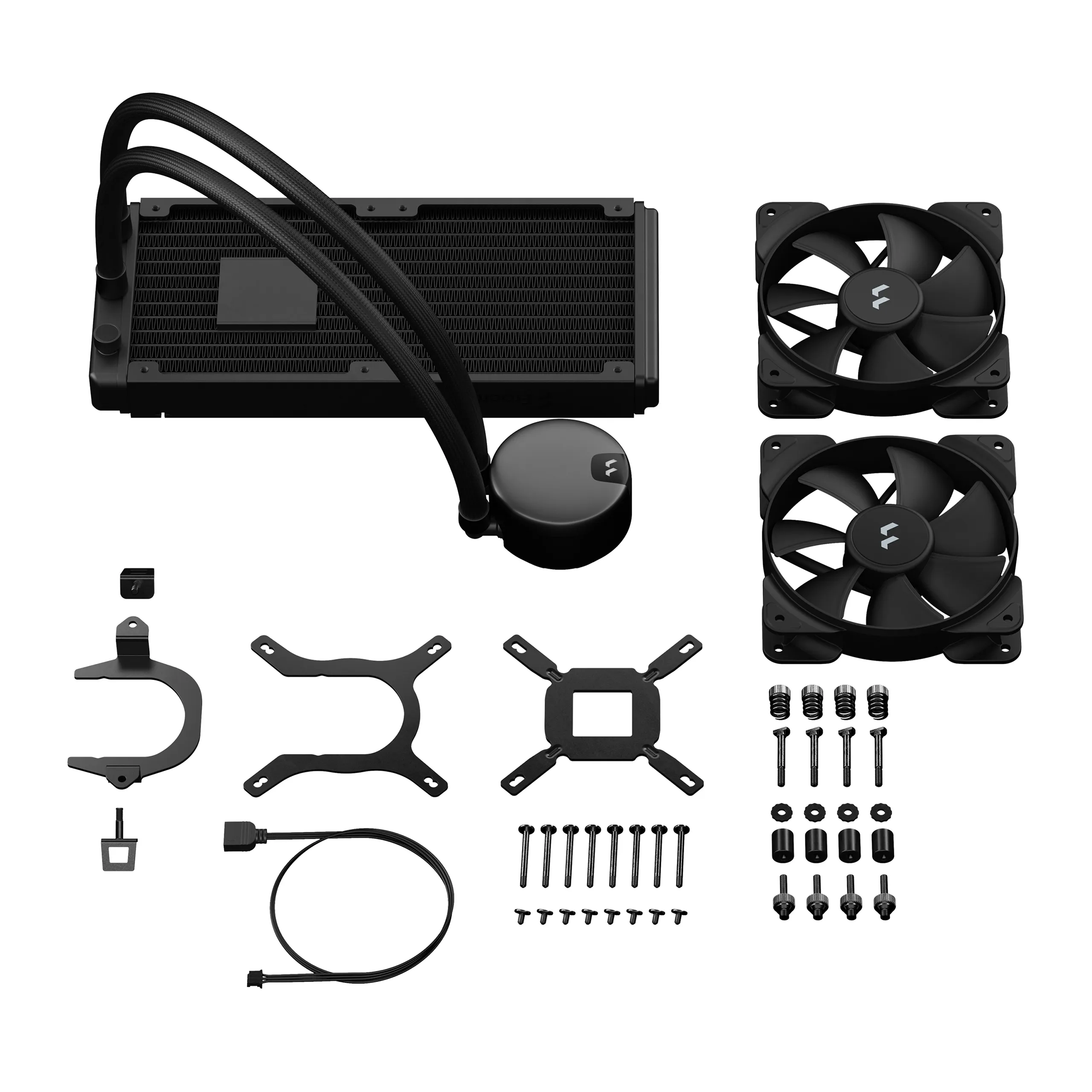 Fractal Design Lumen S24 - liquid cooler, black