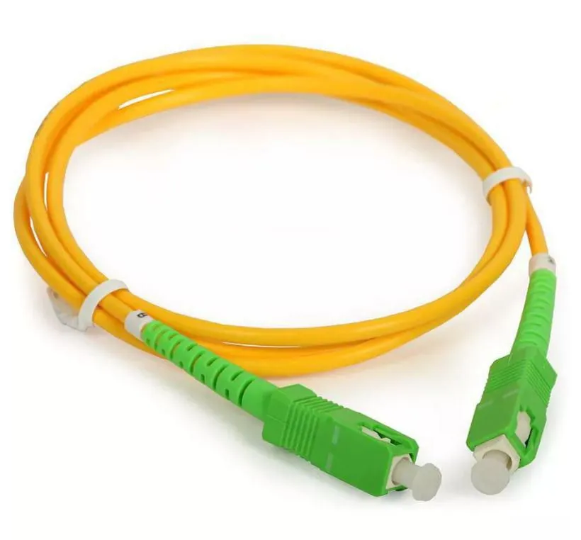 MicroConnect OS2 LSZH SC-SC 5m fiberkabel, gul