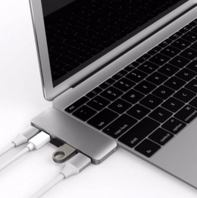 Hyper - USB-C 5-in-1 Hub Version 2 - Mini DisplayPort (Silver)