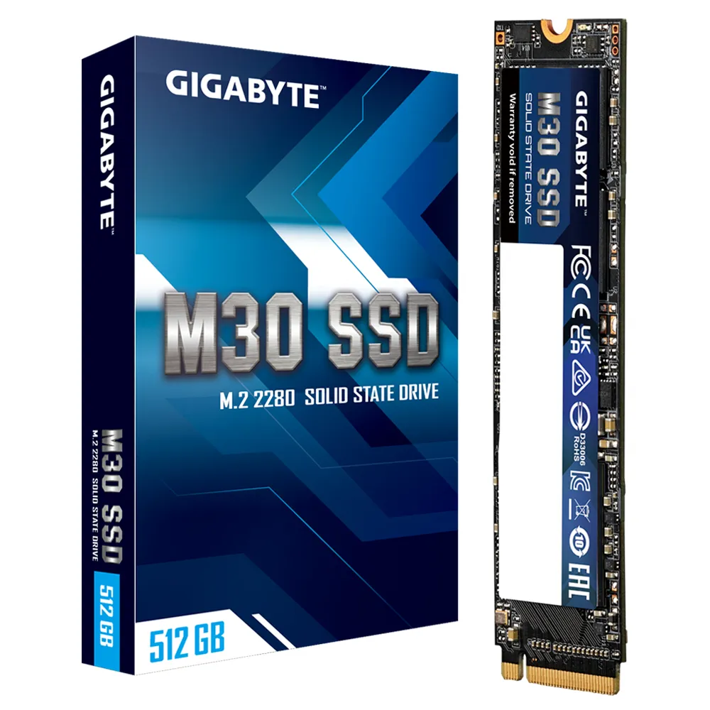 Gigabyte M30 512GB, PCIe 3.0, M.2 - SSD