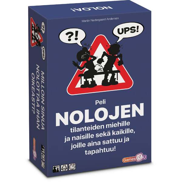 GAMES4U Party Game Nolojen tilanteiden/Embarrissing People (FI)