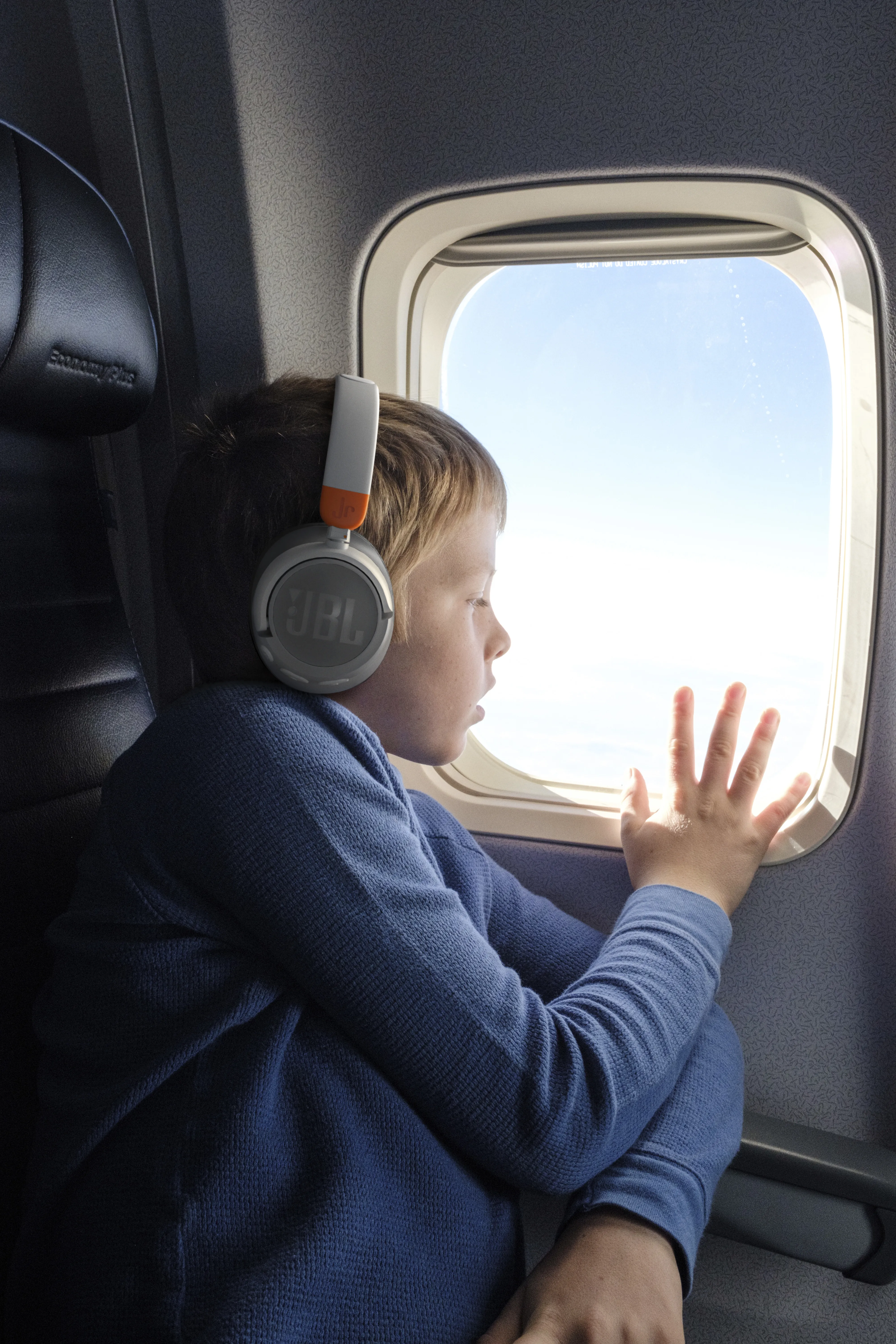 JBL JR460 Kids NC - tr&aring;dl&ouml;s h&ouml;rlurar, Rosa