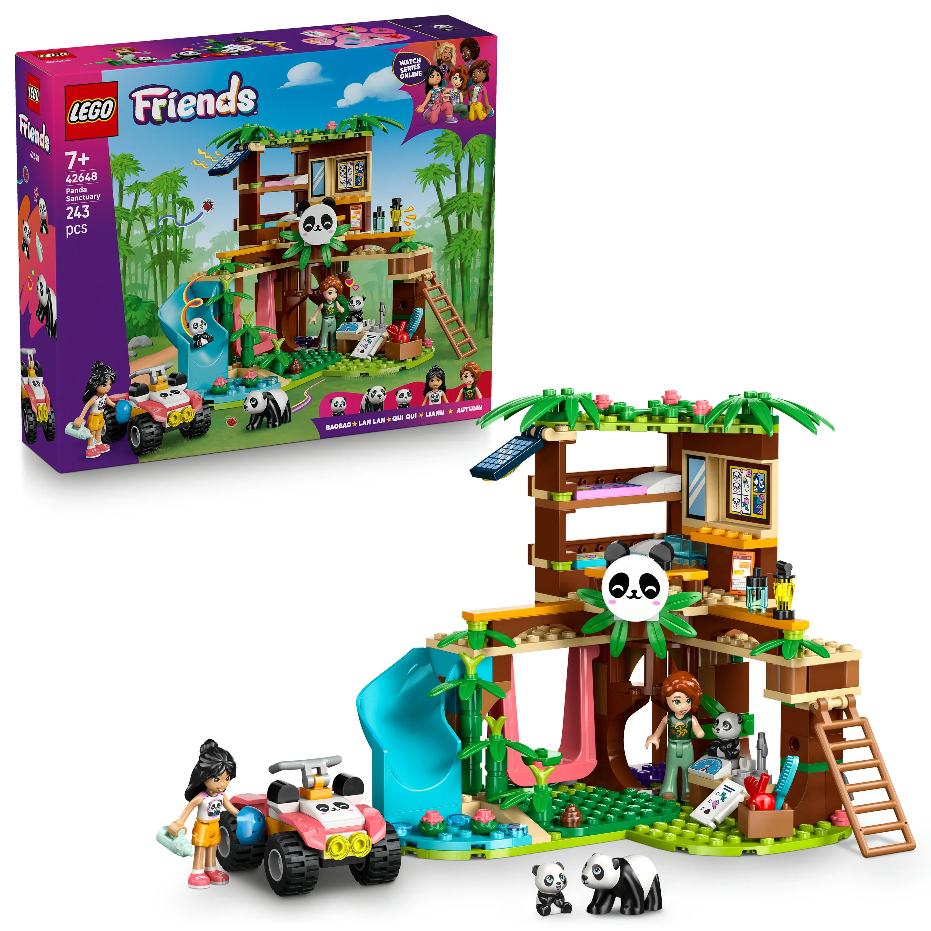 LEGO Friends Panda V&aring;rdstation 42648