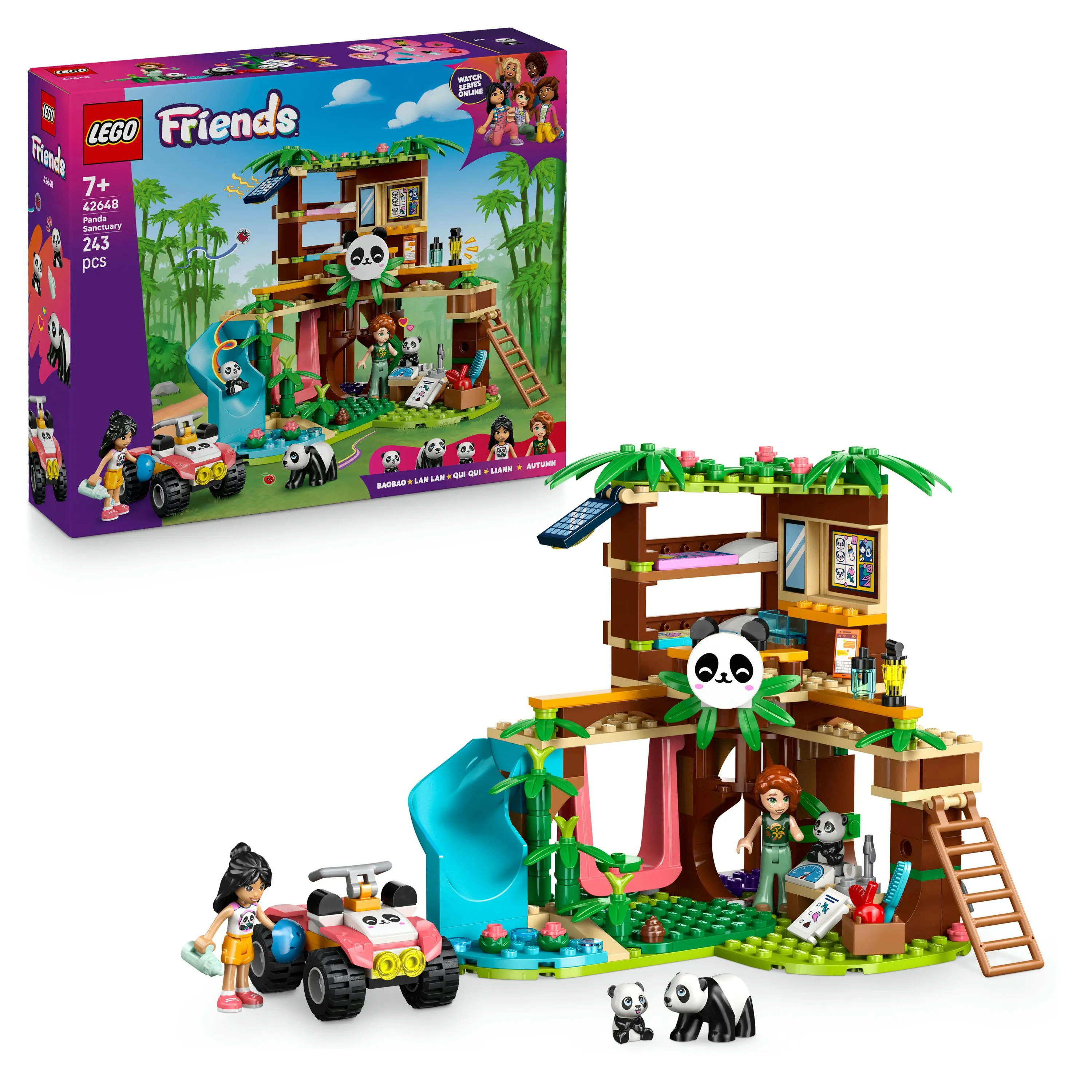 LEGO Friends Panda V&aring;rdstation 42648