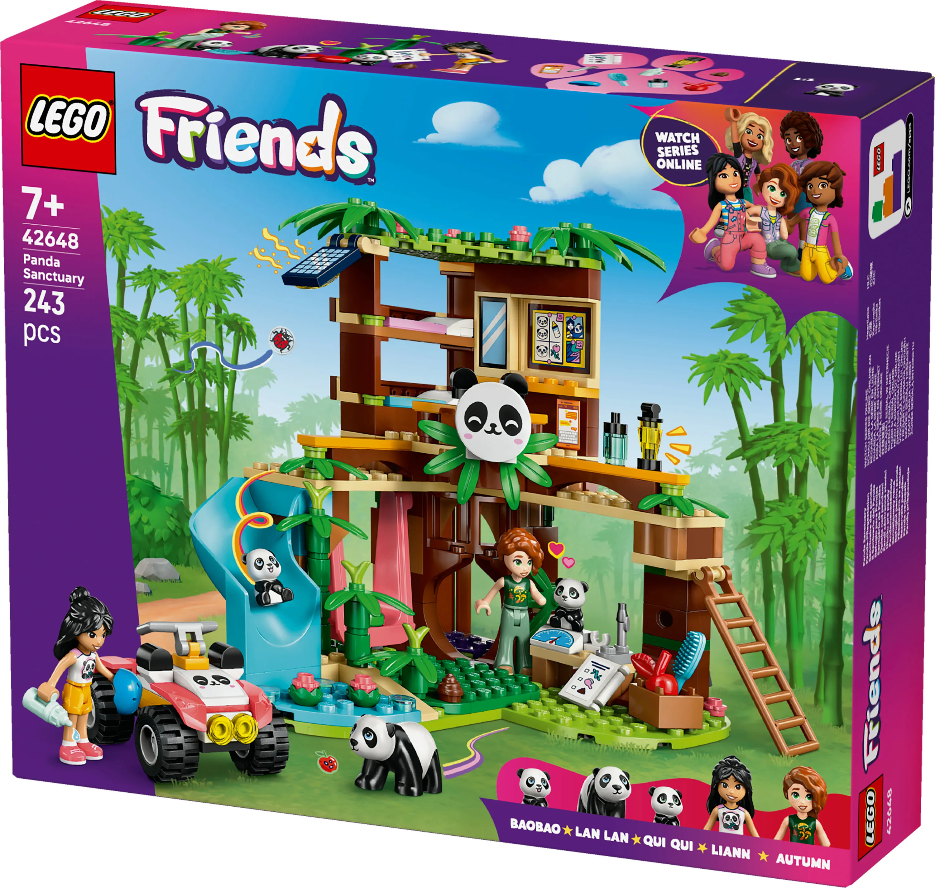 LEGO Friends Panda V&aring;rdstation 42648