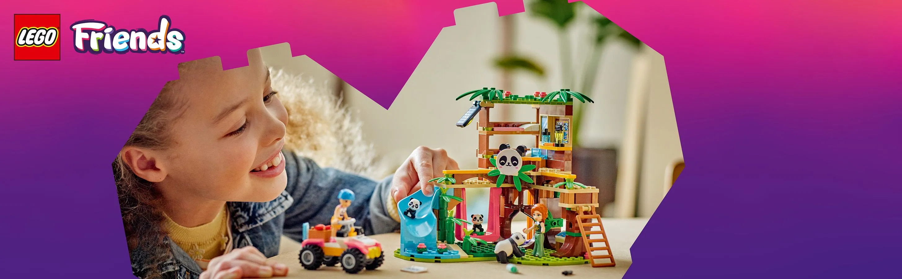 LEGO Friends Panda V&aring;rdstation 42648