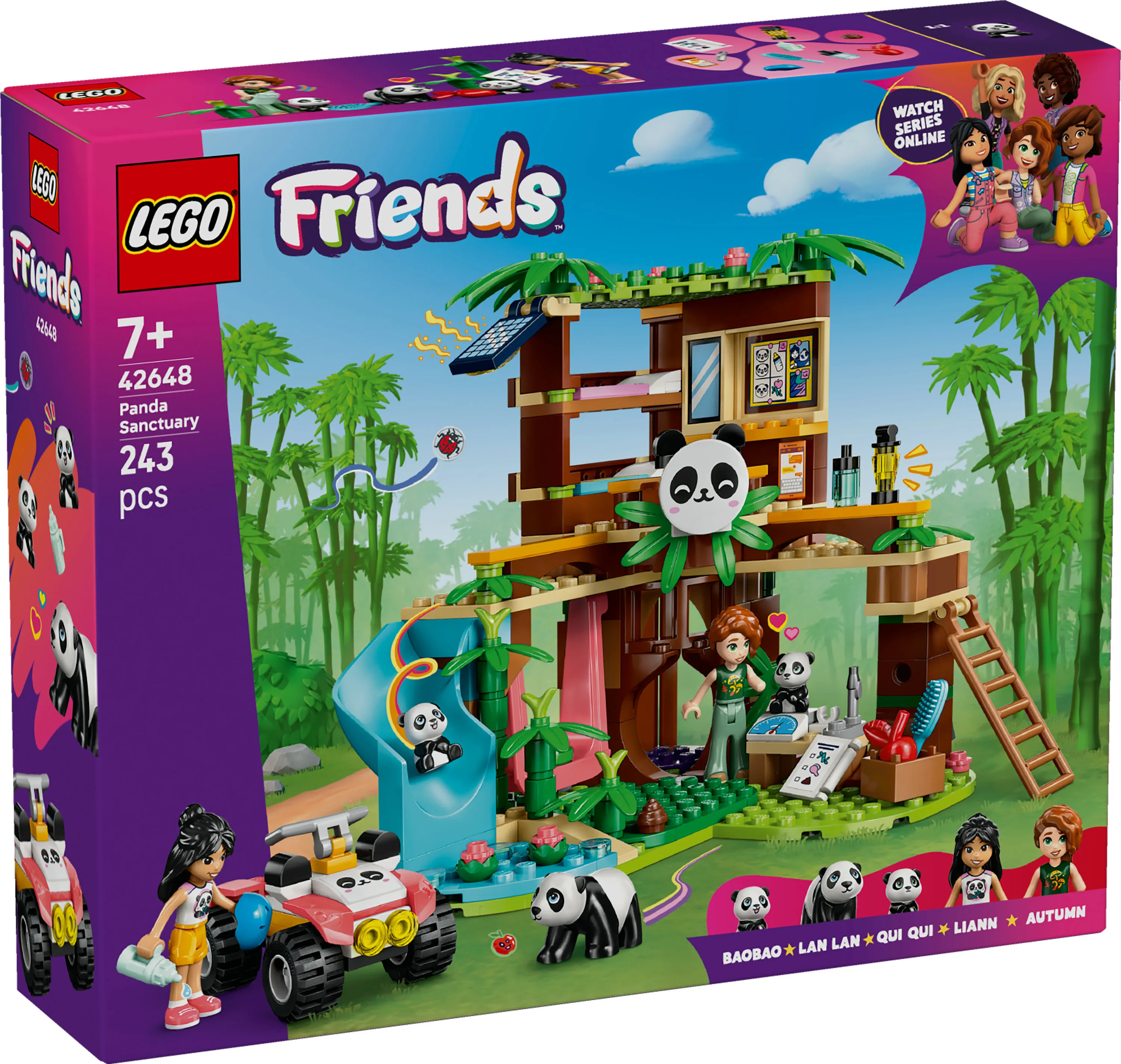 LEGO Friends Panda V&aring;rdstation 42648