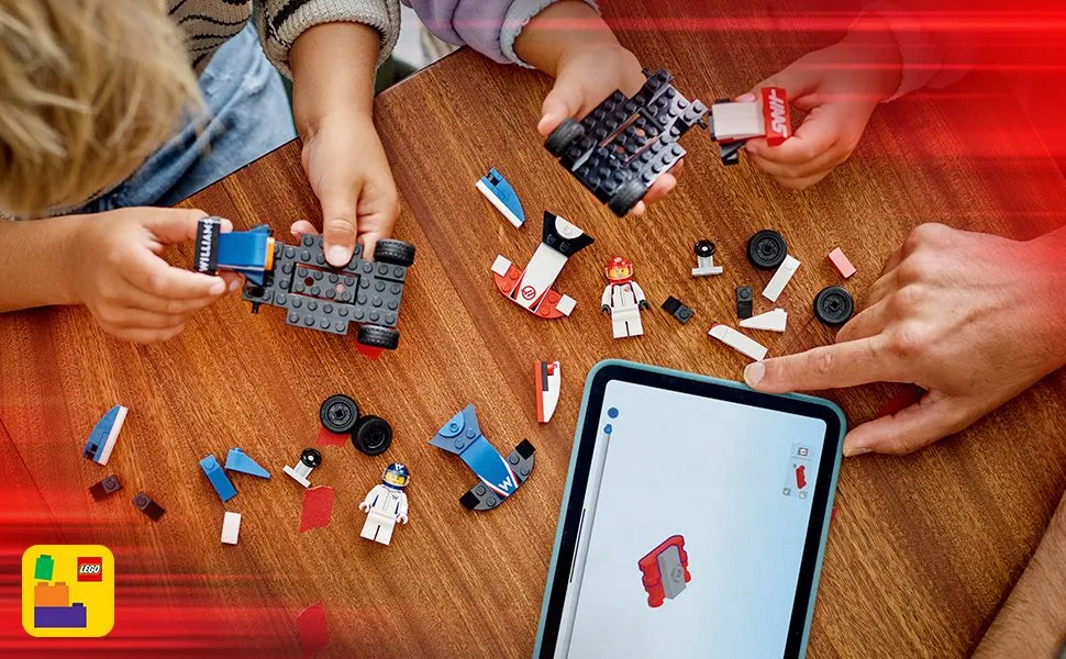 LEGO City F1-kilpa-autot Williams Racing ja Haas F1 60464