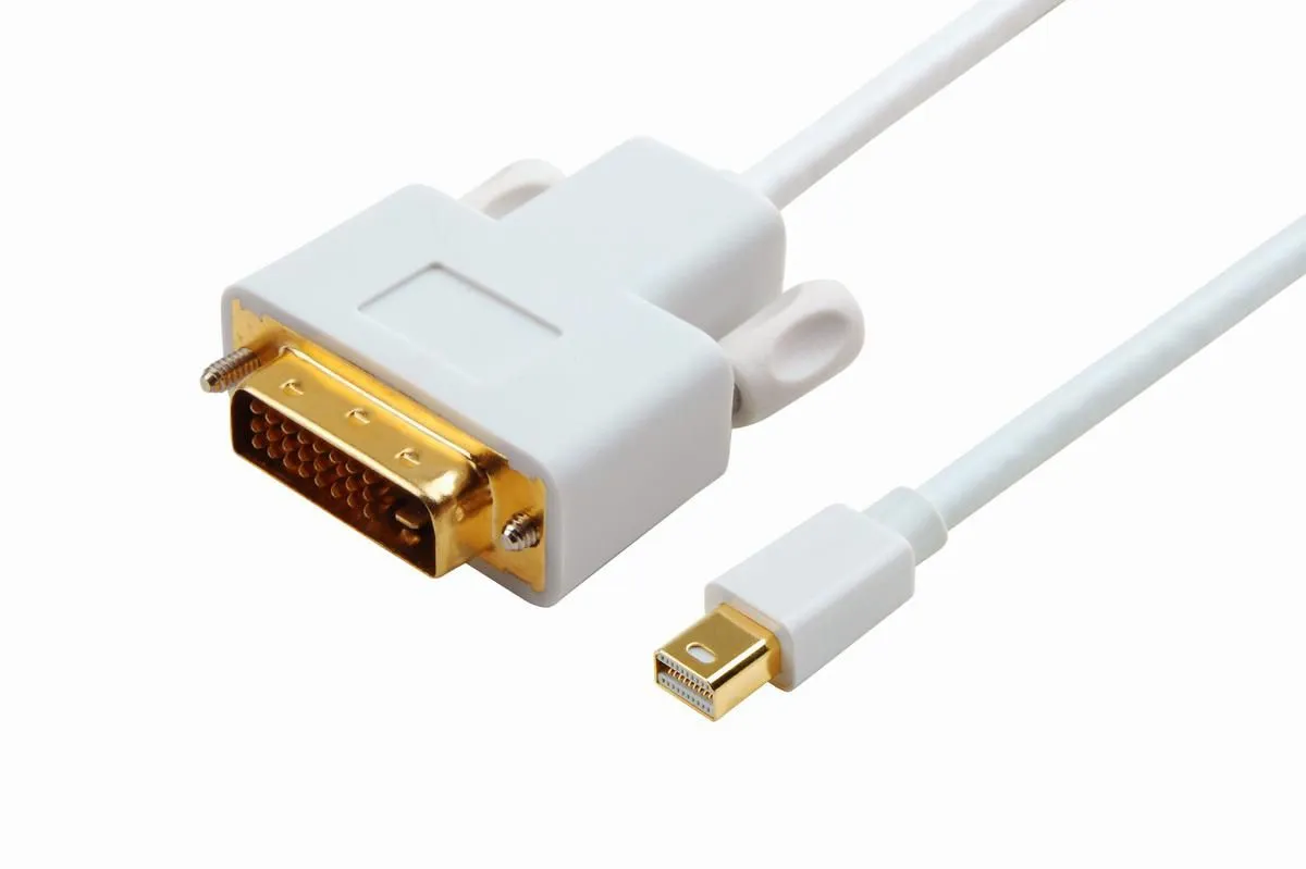 MicroConnect Mini DisplayPort &ndash; DVI-D cable, 2 m, White