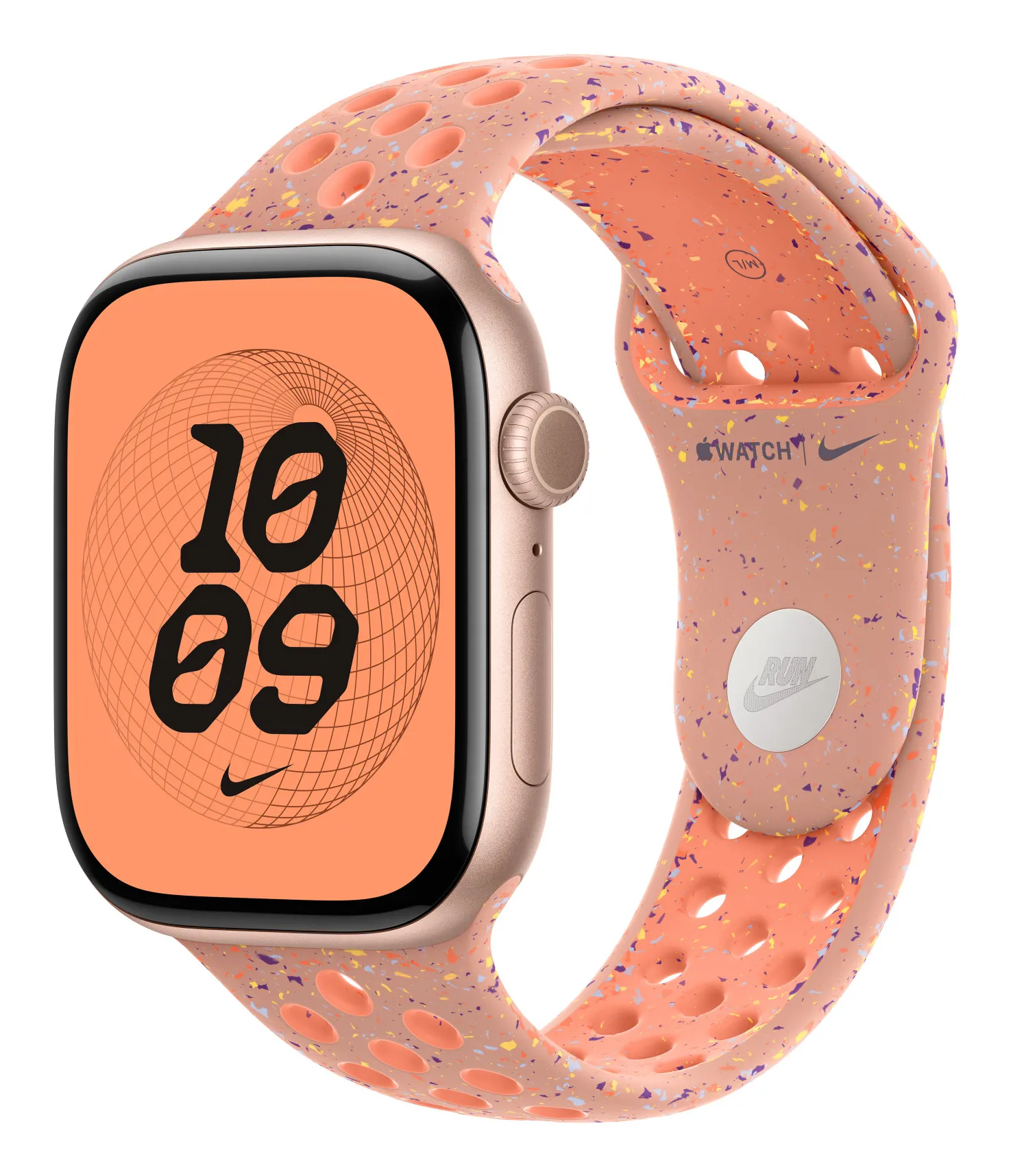 Apple Watch 46 mm Nike Sport Band, Alpenglow Pink, M/L