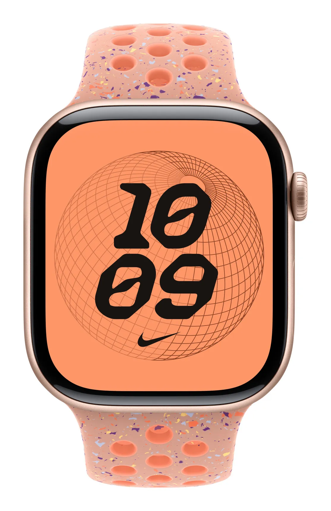 Apple Watch 46 mm Nike Sport Band, Alpenglow Pink, M/L