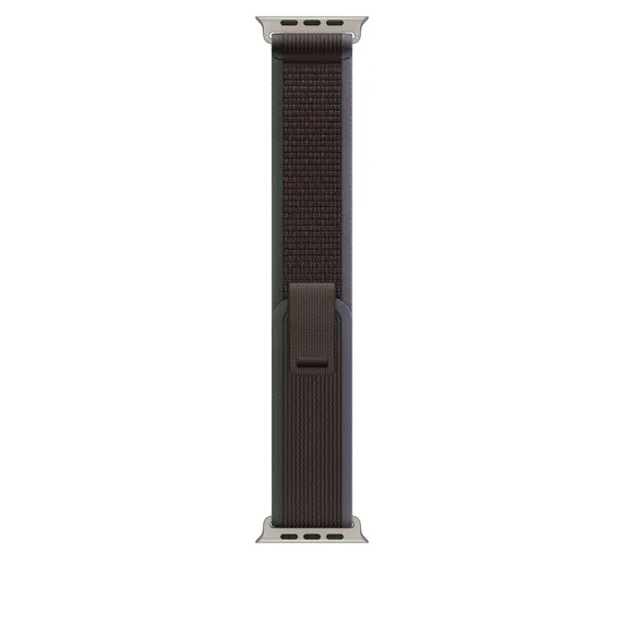 Apple Watch 49 mm Trail‑ranneke, Sininen/Musta (M/L)