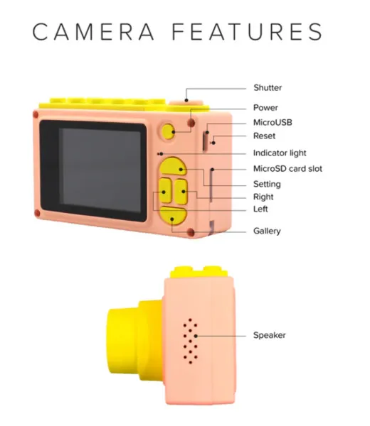 MyFirst Camera 2 - camera, Pink