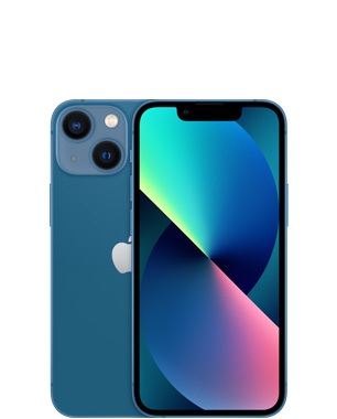 Kunnostettu iPhone 13 Mini 512 Gt, sininen (Hyv&auml; kunto)
