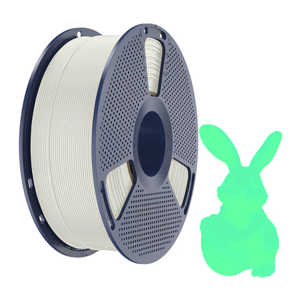 SUNLU PLA 1.75 mm, 1 kg 3D Printer Filament, White-Green