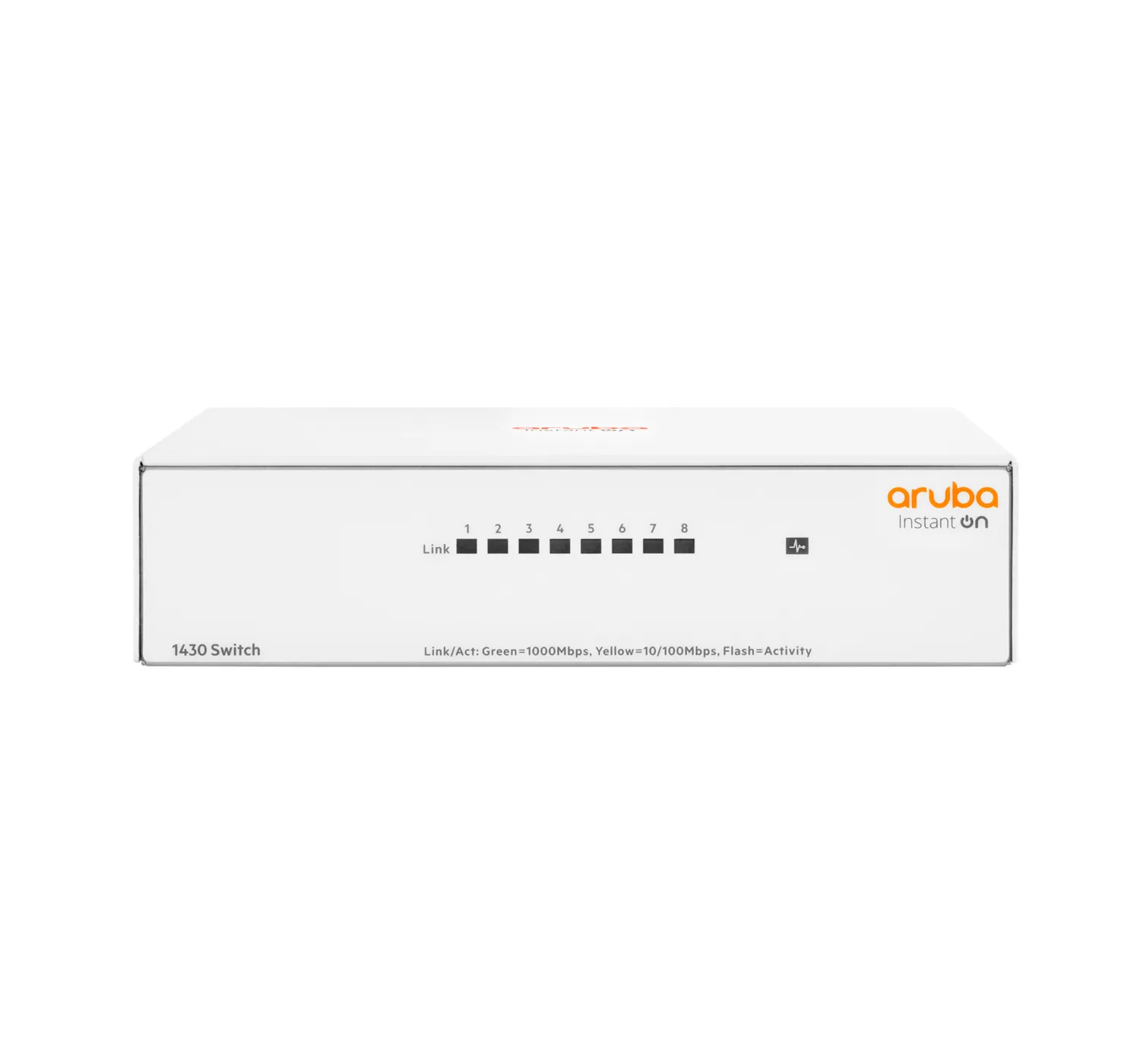 HPE Aruba Instant On 1430 8G Switch - Kytkin - hallitsematon - 8 x 10/100/1000 - työpöytä, seinään asennettava - BTO