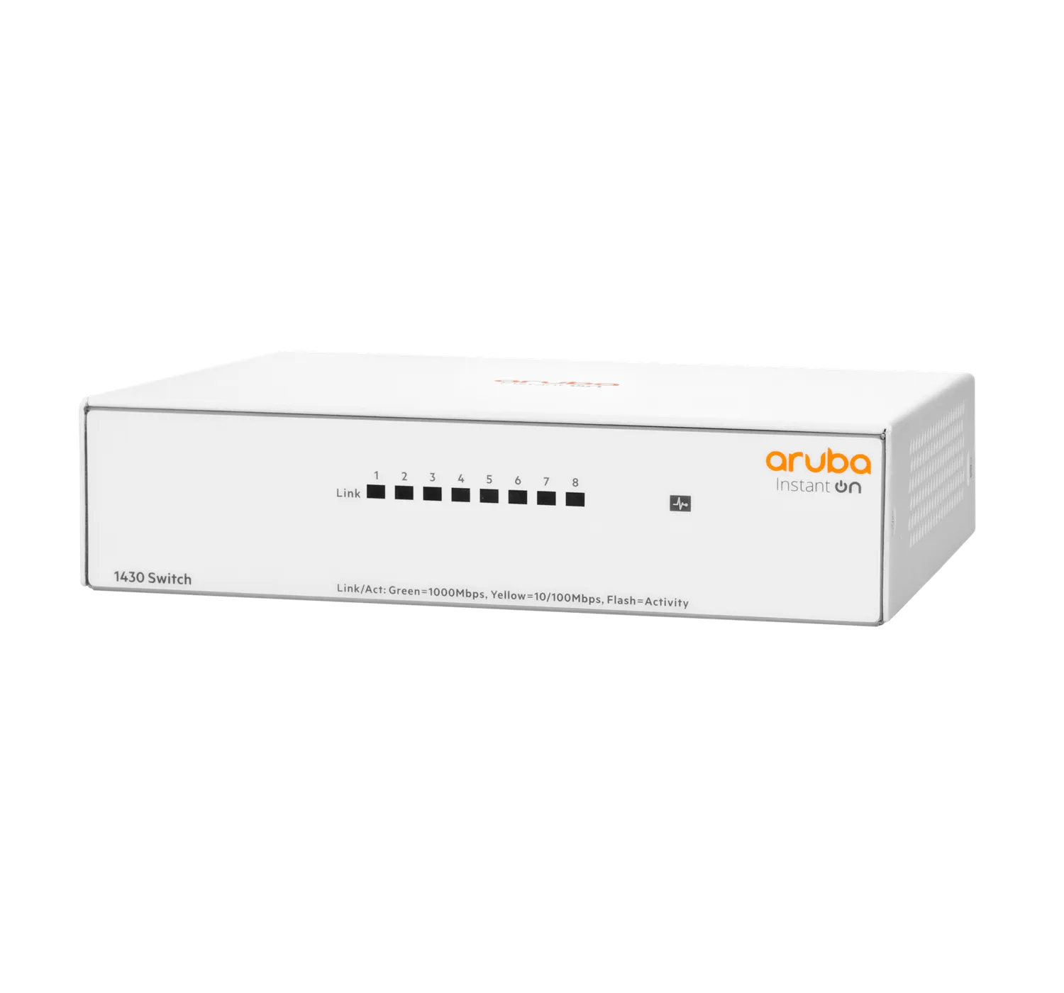 HPE Aruba Instant On 1430 8G Switch - Kytkin - hallitsematon - 8 x 10/100/1000 - työpöytä, seinään asennettava - BTO