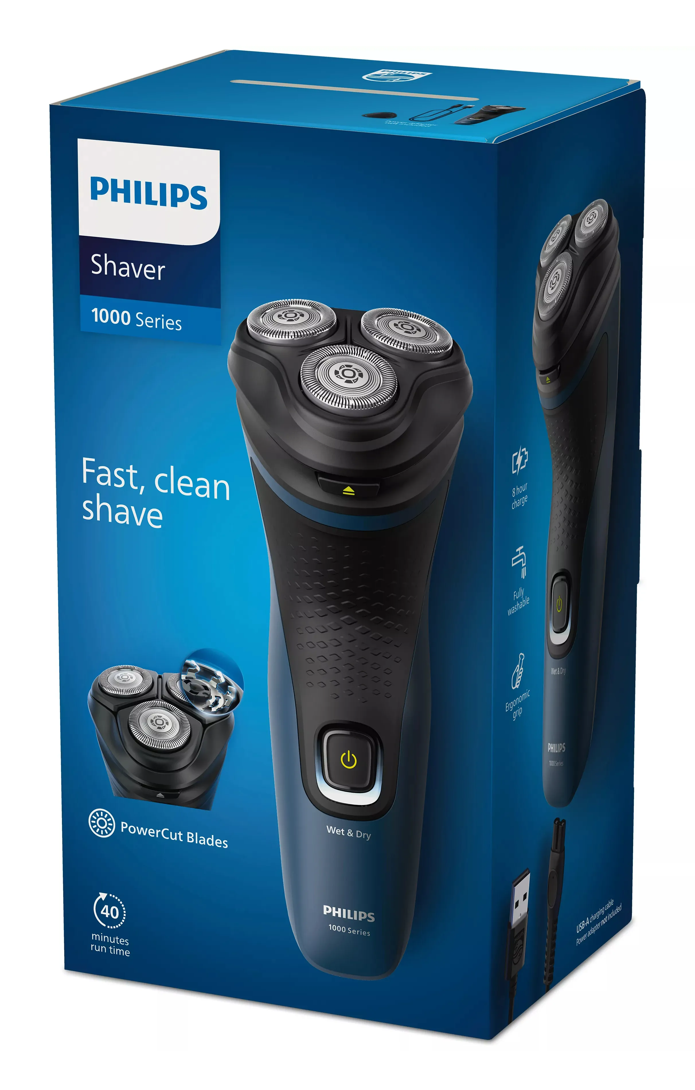 Philips Shaver 1000 Series S1151/00 Wet&Dry -parranajokone