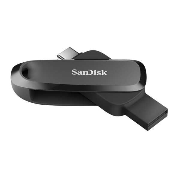 SanDisk Phone Drive, USB-C, Android, 256 Gt -muistitikku, musta