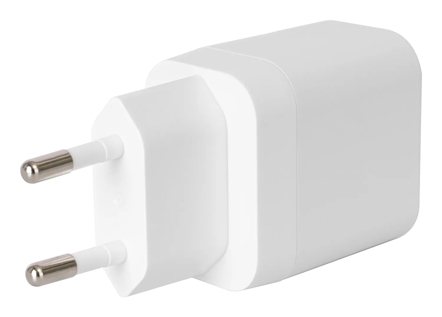 DELTACO USB-AC200 - Power adapter, white