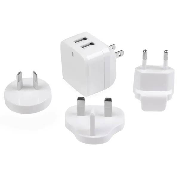 Dual Port USB Wall Charger 17W/3.4A