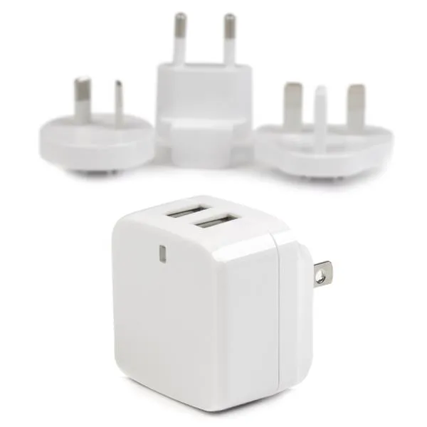 Dual Port USB Wall Charger 17W/3.4A