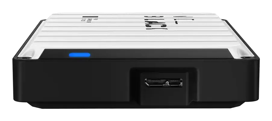 Western Digital WD_BLACK P10 Game Drive for PlayStation 6TB External HDD, Black / White