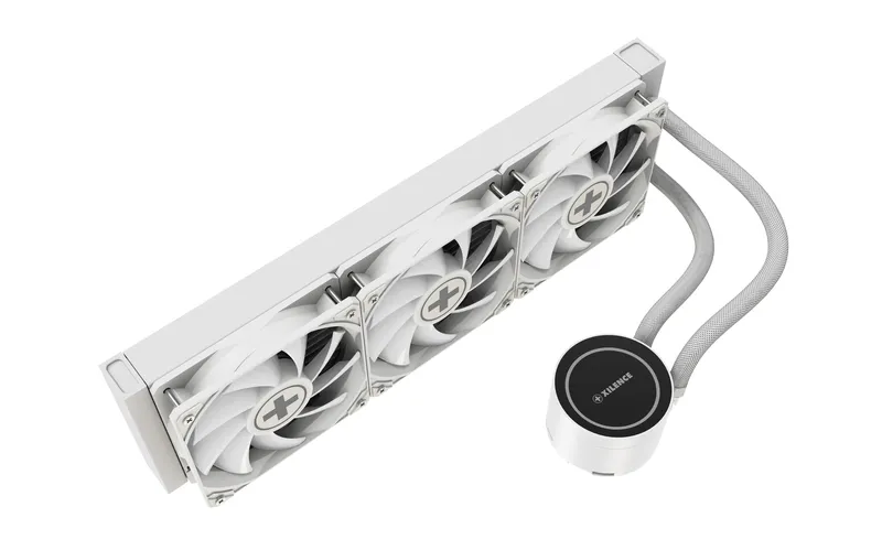 Xilence LiQuRizer LQ360W 360mm ARGB -nestej&auml;&auml;hdytin, valkoinen