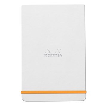 Rhodiarama Webnotepad 9x14 L white