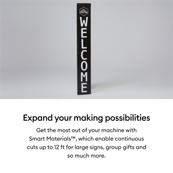 Cricut Smart Vinyl Permanent 33x91cm 1 sheet (Shimmer Black)