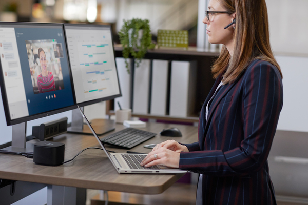 HP 27" EliteDisplay S270n, 4K UHD, IPS -n&auml;ytt&ouml;