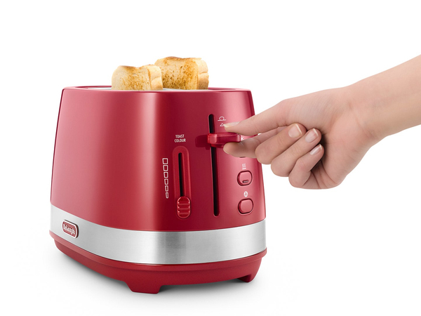 Delonghi Active Line - br&ouml;drost, 2 skivor, R&ouml;d