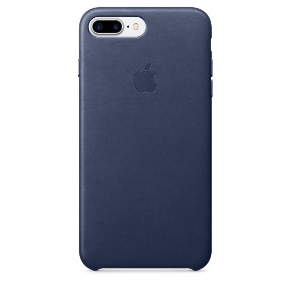 Apple iPhone 7 Plus L&auml;derskal  &ndash; midnattsbl&aring;