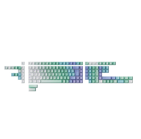 Keychron PBT Full Keycap Set, Cherry Profile, Cloud and Snow