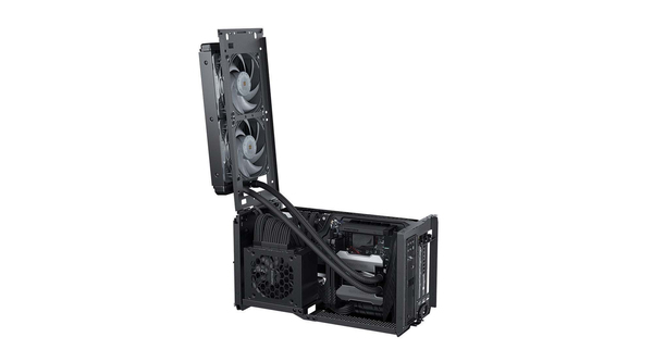 Phanteks Evolv Shift XT - Minitower chassi, Svart