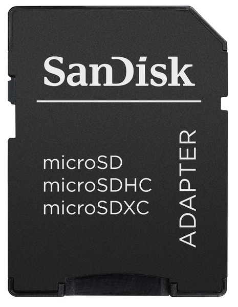 SanDisk 16GB Ultra, UHS-I Class 10 MicroSDHC - memory card + SD adapter