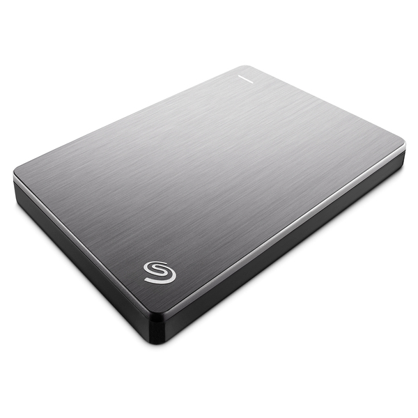 Seagate Backup Plus Slim Portable 2 TB - extern h&aring;rddisk , Silver