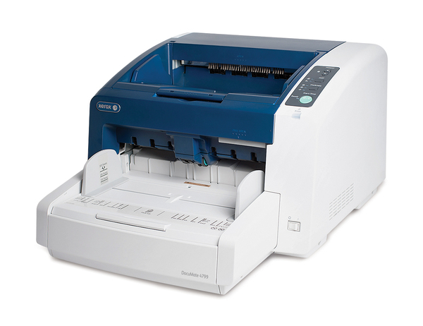 Xerox DocuMate 4799 Sheetfed A3 scanner Onsite Warranty 8 hr response - 12 months, Duplex A3, 112ppm/224ipm, 250 sheet ADF, USB 2.0, 600dpi, Visioneer One Touch