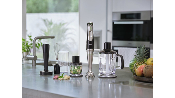 Braun MultiQuick 9 MQ 9147X - immersion blender, 0.6l, 1200W, Black, Stainless Steel