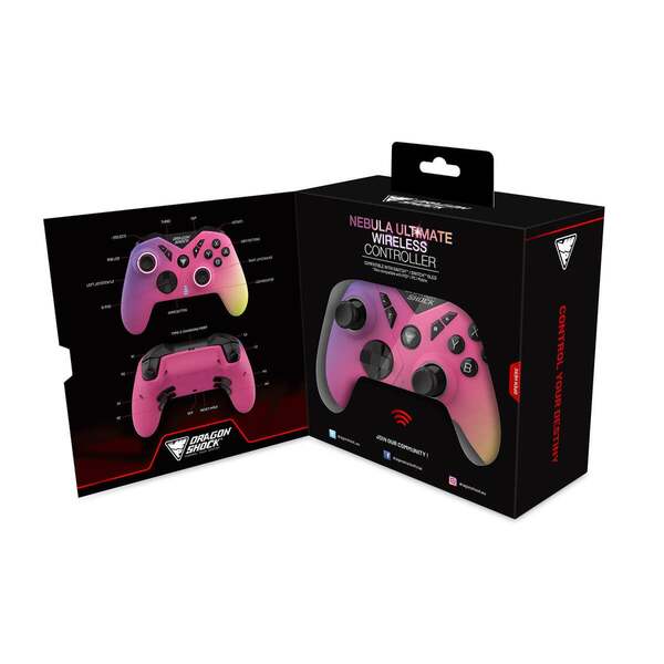 Dragonshock Nebula Ultimate - wireless game controller, Candy, Nintendo Switch/OLED, PC, PS3, Android