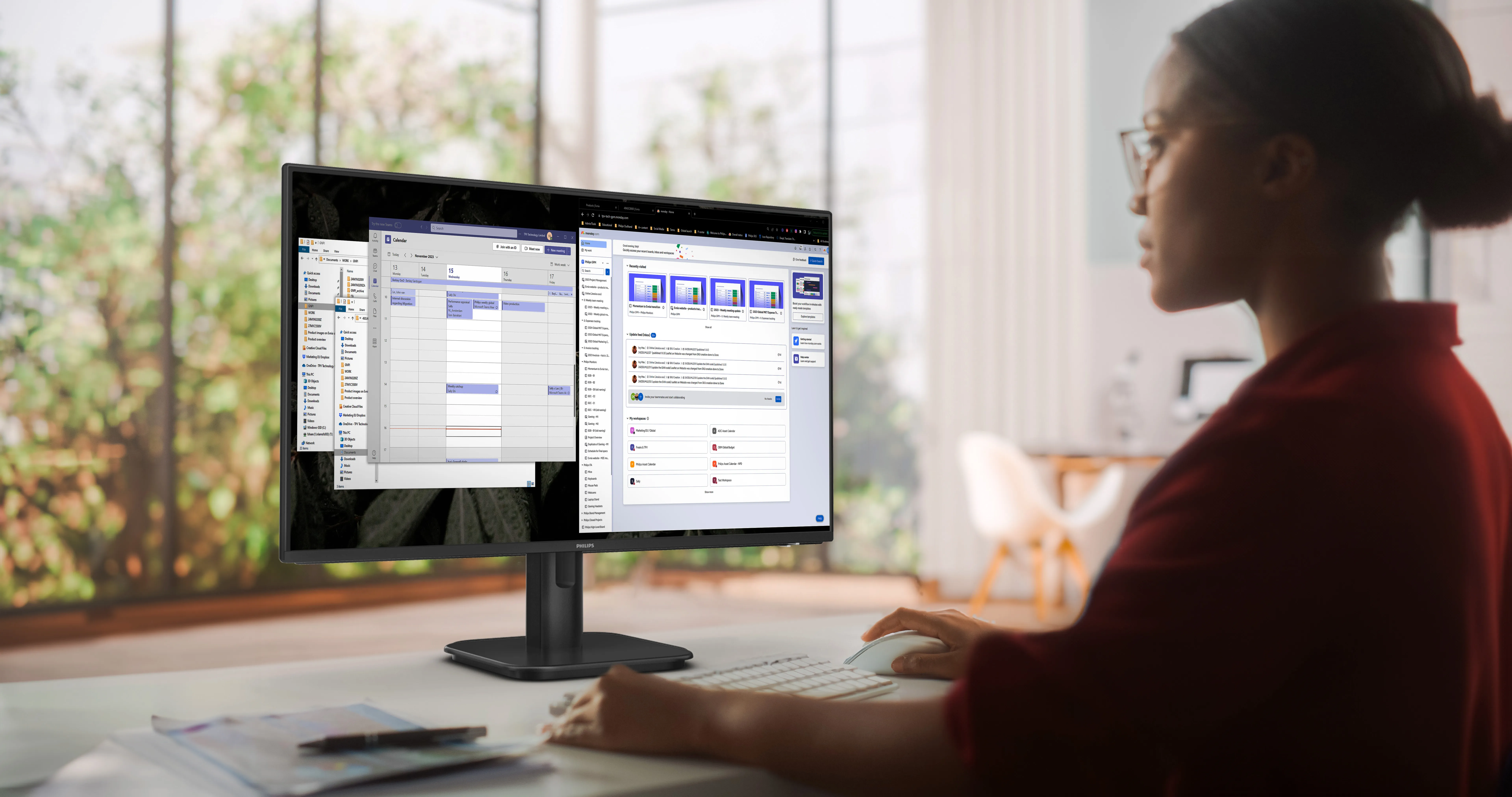 Philips 24E1N1200A 23.8" Full HD, IPS Monitor Philips 24E1N1200A 23.8" Full HD, IPS Monitor