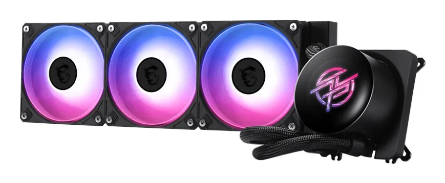 MSI MPG CoreLiquid P13 360mm ARGB Liquid Cooler, Black